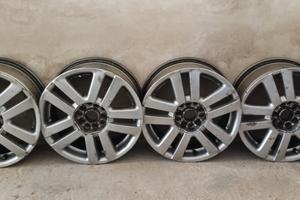 cerchi da 16 doppio attacco  montati su golf 4 