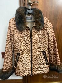 Giacca imbottita maculata