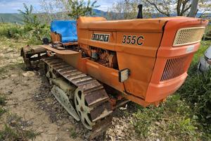 Trattore cingolato Fiat 355C con fresa Celli - pro