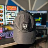 Cappello a visiera Stone Island nero nuovo