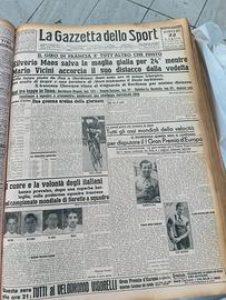 Rivista d’epoca 22/07/1937 Gazzetta dello sport