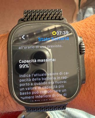 Apple Ultra 3 Nero Loop Milanese Apple Store