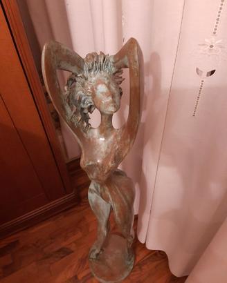 statua bronzo AMEDEO FIORESE  BASSANO VI