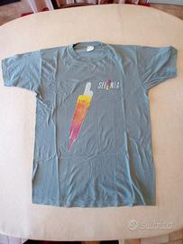 T-shirt pubblicitaria Selenia Motor Oil originale