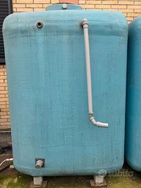 Serbatoio in vetroresina