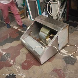 cappa di aspirazione professionale in acciaio inox