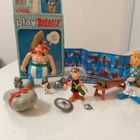 Set di 3 action figures Asterix 1980