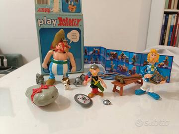 Set di 3 action figures Asterix 1980