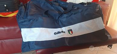 Borsone da palestra blu Gillette