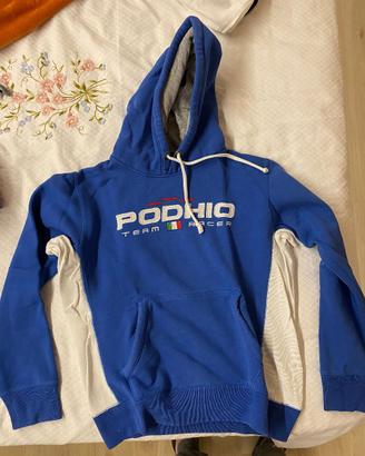 Felpa sportiva inevrnale con cappuccio Podhio