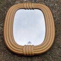 Specchio da tavolo in resina vintage anni ‘60