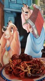 scenografia fondali carnevale LILLI E  VAGABONDO