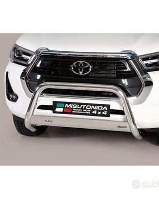 Toyota Hi-Lux 2021> Bull Bar anteriore inox