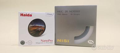 Filtri fotografici 77mm Haida CPL Magnetico + NiSi