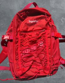 Supreme Zaino Rosso Cordura Y2K Archive Streetwear