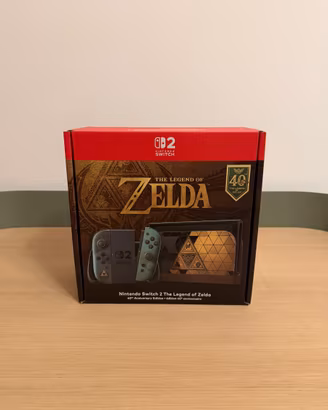 Nintendo Switch 2 - edizione speciale 40° Zelda