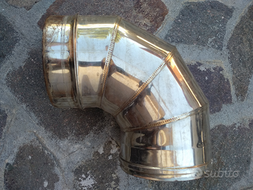 Curva 90° acciaio inox diametro 200mm Cordivari