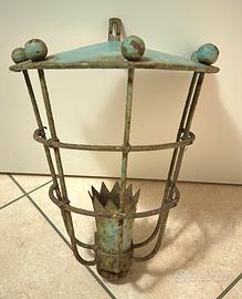 Lampada a parete muro  antica