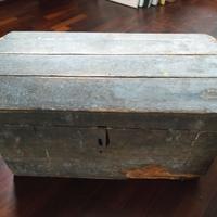 Baule Antico In Legno