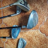 Set di 5 mazze da golf – varie marche 