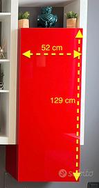 Pensile laccato composizione mobile Fimar