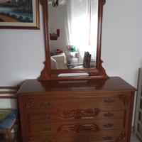 Comò con specchiera 