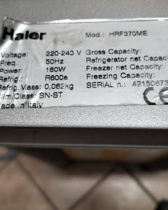 Frigo Haier
