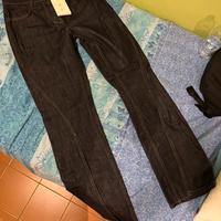 Jeans Givenchy Front Split Boot Cut Trousers