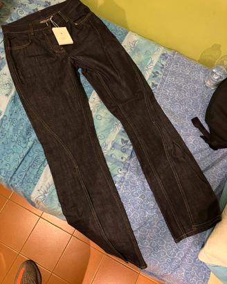 Jeans Givenchy Front Split Boot Cut Trousers