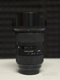 Sigma art 24 - 35 f2 per canon