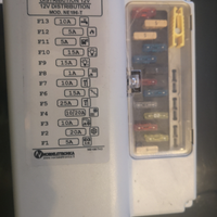 Centralina servizi camper Nordelettronica NE 196 n