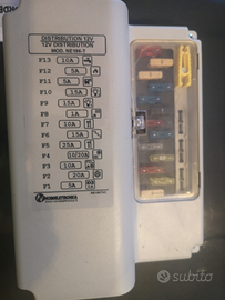 Centralina servizi camper Nordelettronica NE 196 n