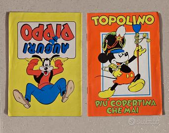 TOPOLINO PIU' COPERTINA CHE MAI e AUGURI PIPPO