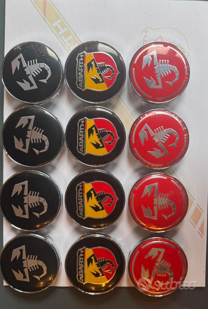 REDAEL 4 Pezzi Coprimozzo Per OZ Racing O.Z M582 55mm