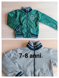 Bomber reversibile bimbo 7-8 anni