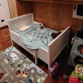 Lettino IKEA Struttura letto allungabile e doghe