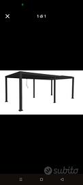  pergola bioclimatica 6*3*2.3h