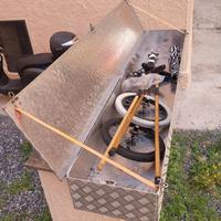 Baule Alluminio  Cassone, 40x22x215cm