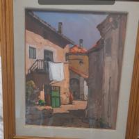 quadri/ dipinti su tela vintage anni 70/80