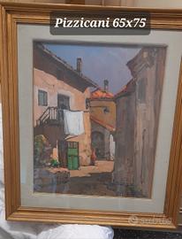 quadri/ dipinti su tela vintage anni 70/80