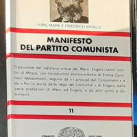 Libro Manifesto del partito comunista 