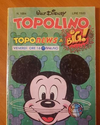 Topolino libretto Disney n.1684 del 6 Marzo 1988