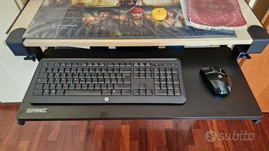 Duronic DKTPX1 Supporto scorrevole per tastiera