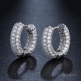 orecchini a cerchio uomo