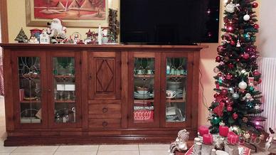 credenza legno massello 