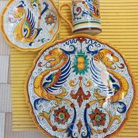 DERUTA - Ceramiche - Disegno: "Raffaellesco"