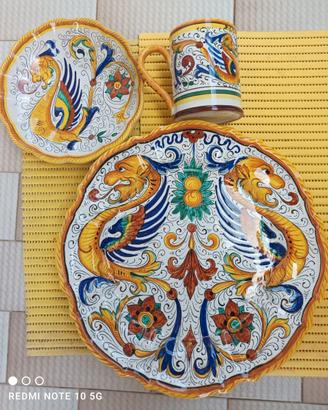 DERUTA - Ceramiche - Disegno: "Raffaellesco"