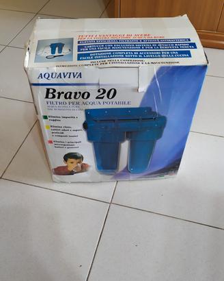 Filtro per acqua potabile Acquaviva Bravo 20 