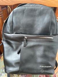 Zaino piquadro in pelle nera sy8052