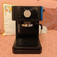 caffettiera delonghi macina/cialde/cappuccino 